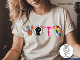 VOTE - Banned Books, Black Lives Matter, Women's Reproductive Rights, LBGTQ