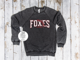 Foxes Baseball Laces - Red/White