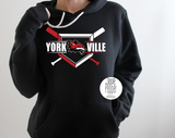 Yorkville Foxes Baseball BATS Red/White