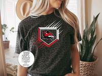 Foxes Home Plate Splash - Red/White