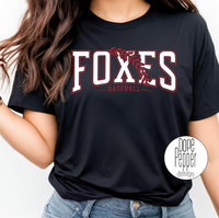 Foxes Baseball Laces - Red/White