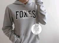Foxes Baseball Laces - White/Black