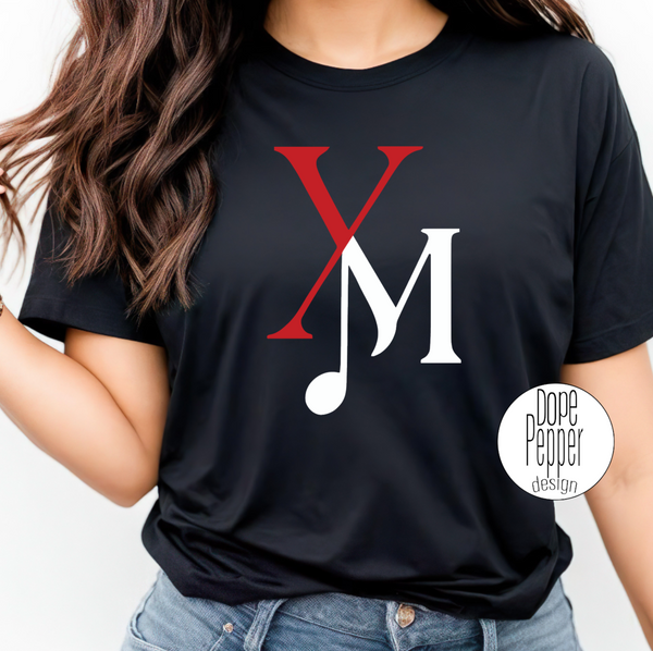 Yorkville Music YM logo Red/White