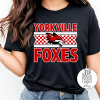 Yorkville Foxes Checkered