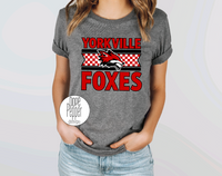 Yorkville Foxes Checkered