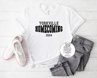 Yorkville Homecoming 2024 Spirit Wear!