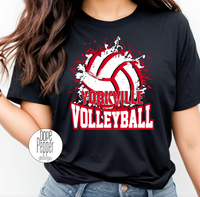 Yorkville Volleyball Splatter