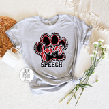 Foxes Paw Print - SPEECH