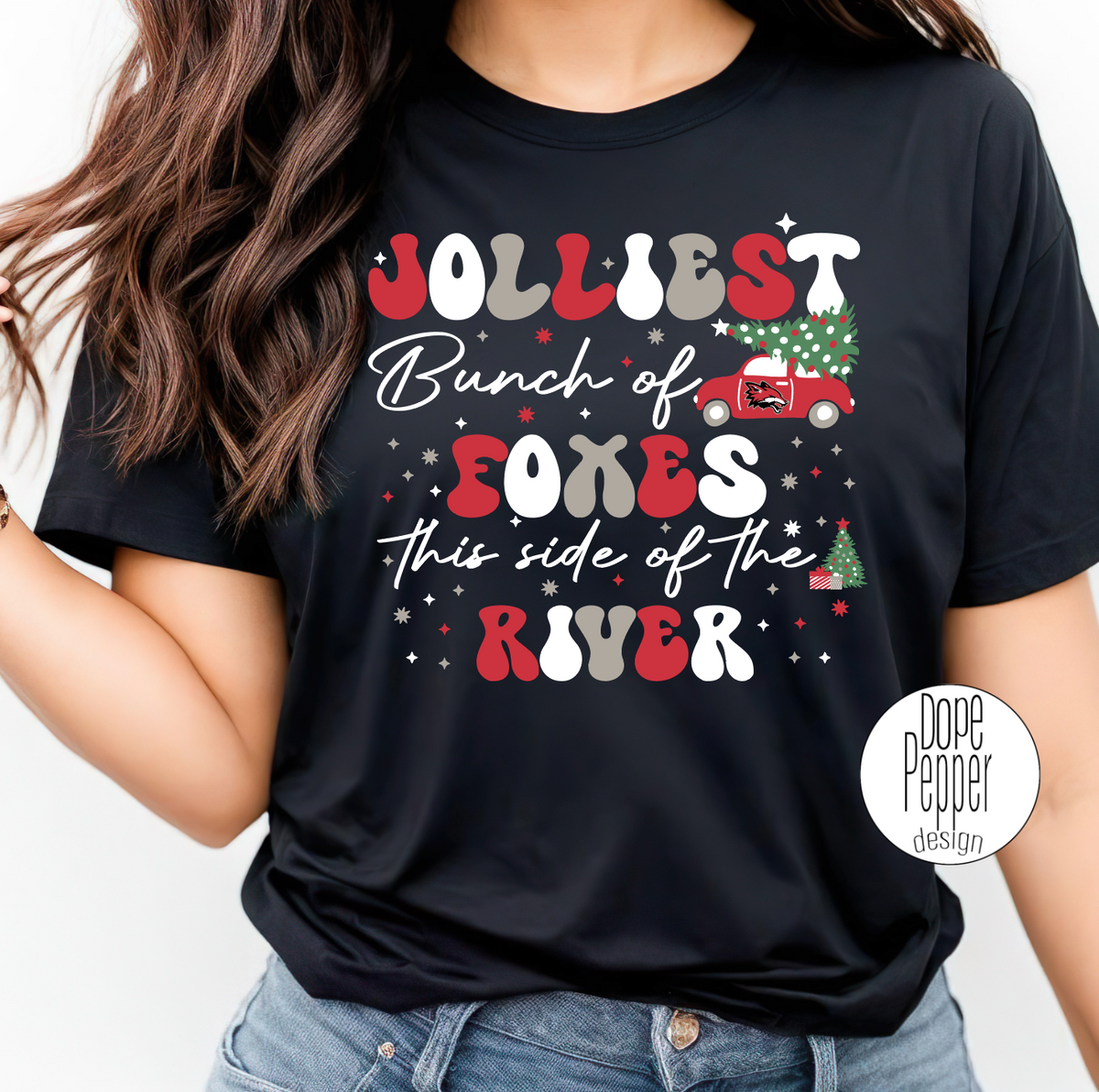 Jolliest Bunch of Foxes This Side of the River – Dope Pepper Design