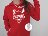 Fox with Yorkville Sunglasses - White Design