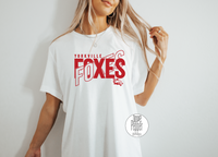 Yorkville Foxes Angle - Red Design