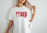 Yorkville Foxes Angle - Red Design