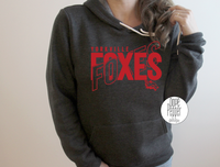 Yorkville Foxes Angle - Red Design