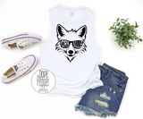 Fox with Yorkville Sunglasses - Black Design