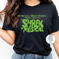 Shrek The Musical Shirt - Yorkville High School