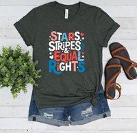 Stars Stripes & Equal Rights - Colorful