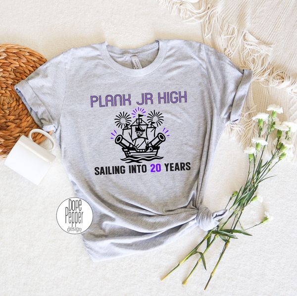 Plank Jr. High Sailing into 20 Years - Pirate Ship
