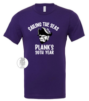Plank Jr. High 20th Year - Pirate Head