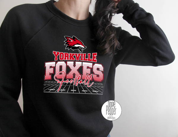 Yorkville Foxes Football - Yard Lines