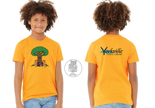 Yorkville Public Library - Tree Design with Back Design