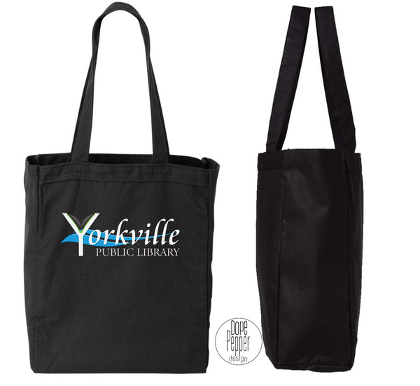 Yorkville Public Library - Expandable Tote Bag