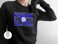 Newark Volleyball - Distressed