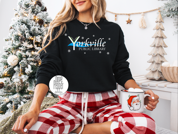 Yorkville Public Library - Snowflake Logo