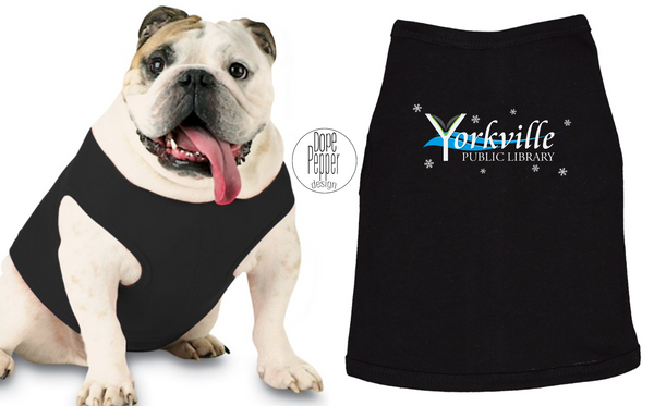 Yorkville Public Library SNOWFLAKE - Dog Shirt