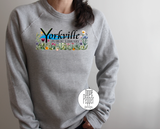 Yorkville Public Library - Wildflower Logo
