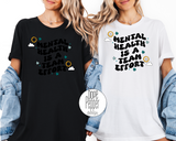 Mental Health Is A Team Effort - Retro
