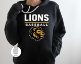 Lions Baseball - Full Logo