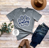 Oswego Wolves Paw Print