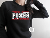 Yorkville Foxes Swimming - Lines