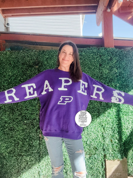 Plano Reapers OVERSIZED Print onto Sleeves