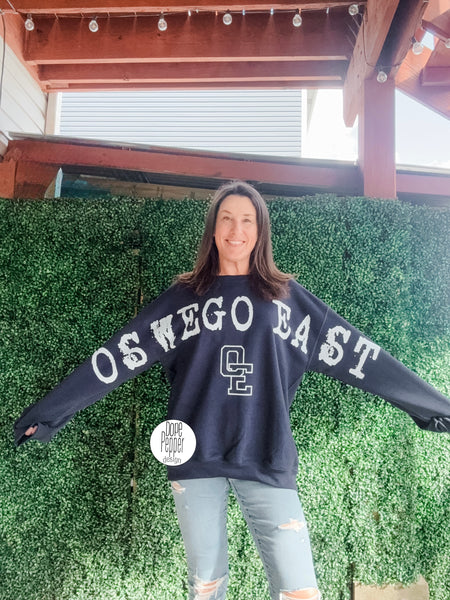Oswego East OVERSIZED Print onto Sleeves