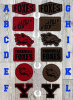 Yorkville Foxes Leather Patch Beanies - Multiple Beanie Hat Options!