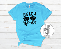 Beach Please - Black