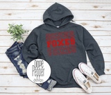 Foxes Repeat - RED Design