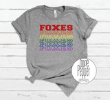 Foxes Repeat RAINBOW Pride