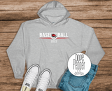 Foxes Baseball - White Font