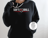 Foxes Softball - White Font