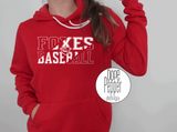Foxes Baseball Split
