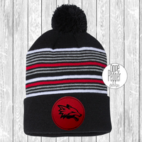 Yorkville Foxes Leather Patch Beanies - Multiple Beanie Hat Options!