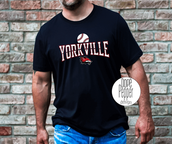 Yorkville Foxes Baseball - NO DOTS