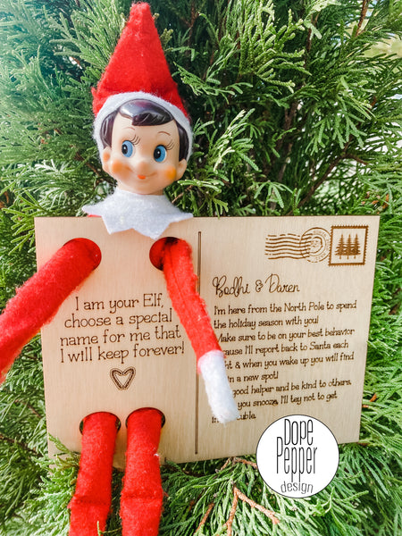 Elf Note for NEW Elf to Home - Personalized