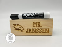 Personalized White Board Eraser