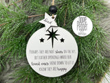 Perhaps they are not stars - Memorial Ornament