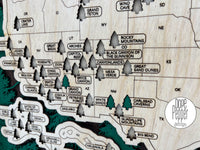 National Parks Map with Personalization!