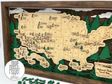 National Parks Map with Personalization!