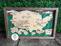 National Parks Map with Personalization!